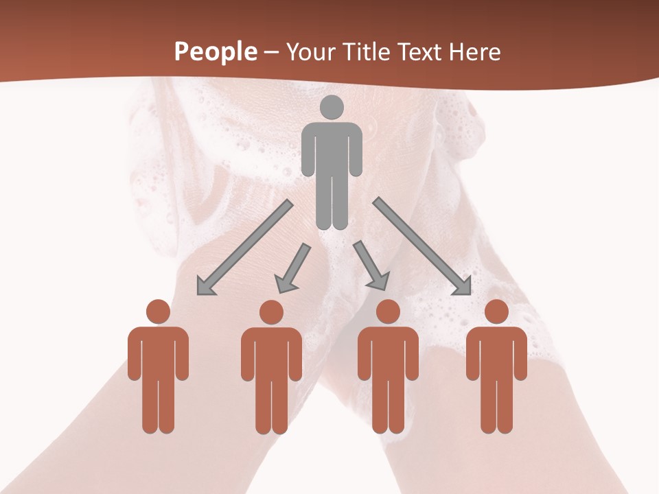 Clean Bubble Cleanliness PowerPoint Template