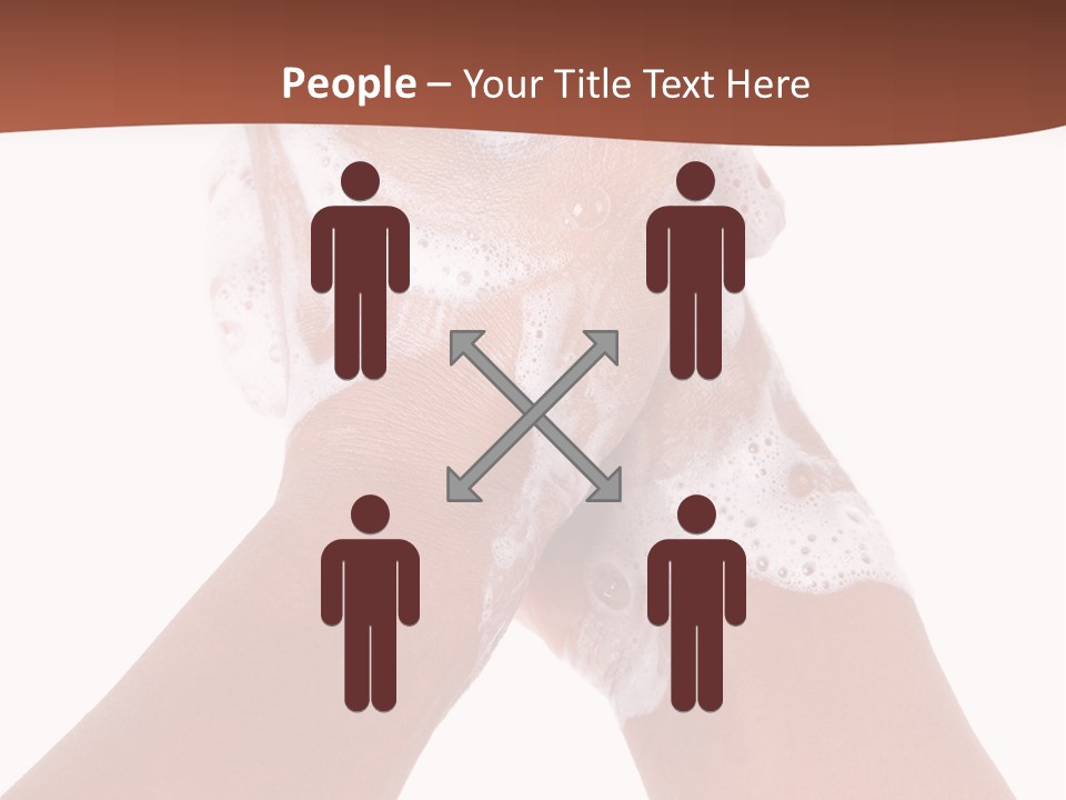 Clean Bubble Cleanliness PowerPoint Template