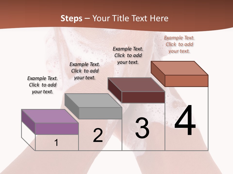 Clean Bubble Cleanliness PowerPoint Template