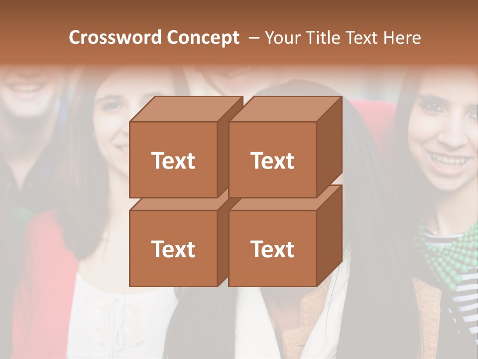 Multiethnic Person Girl PowerPoint Template