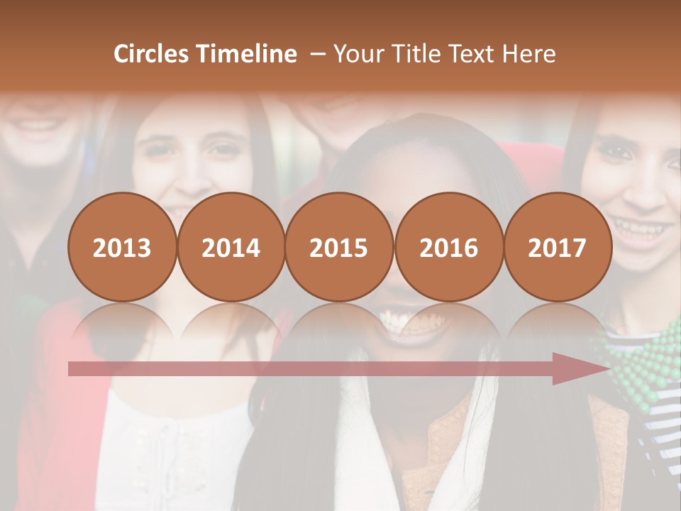 Multiethnic Person Girl PowerPoint Template