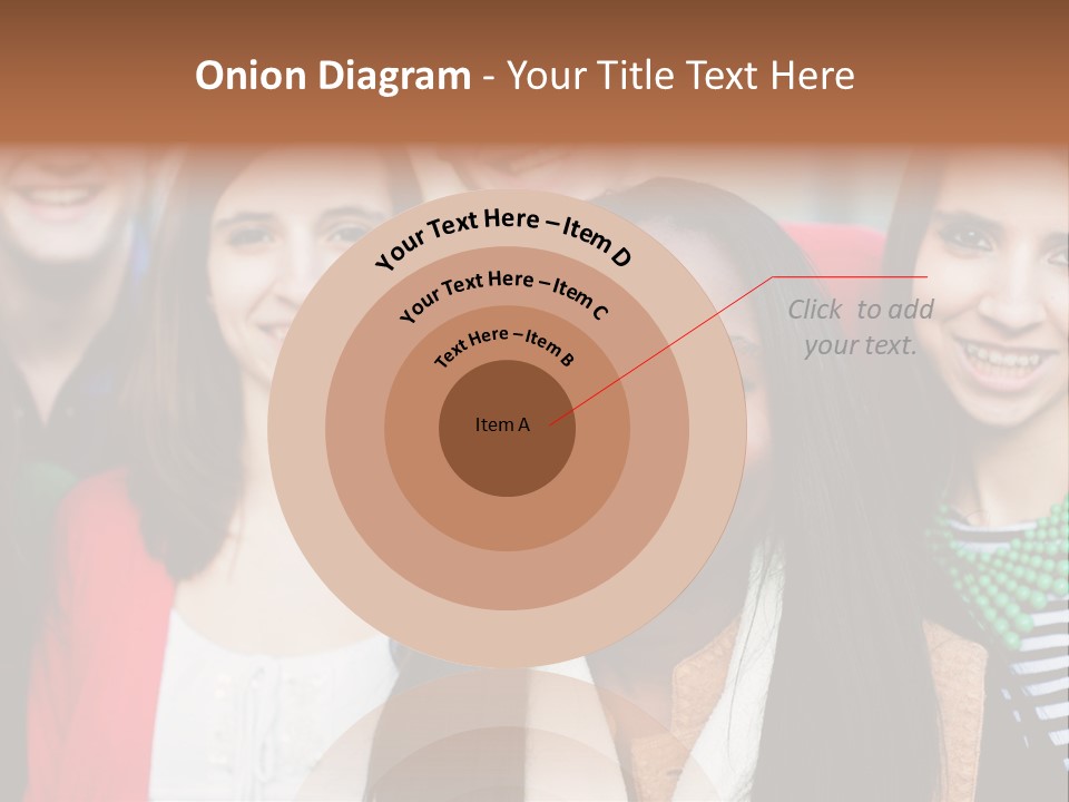 Multiethnic Person Girl PowerPoint Template