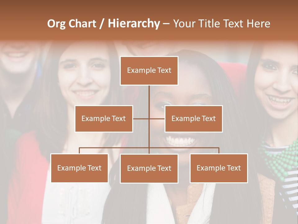 Multiethnic Person Girl PowerPoint Template