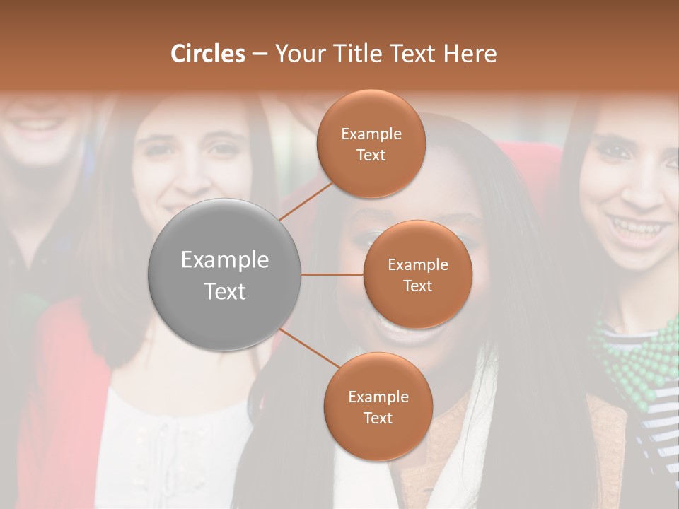 Multiethnic Person Girl PowerPoint Template