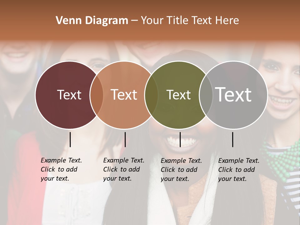 Multiethnic Person Girl PowerPoint Template