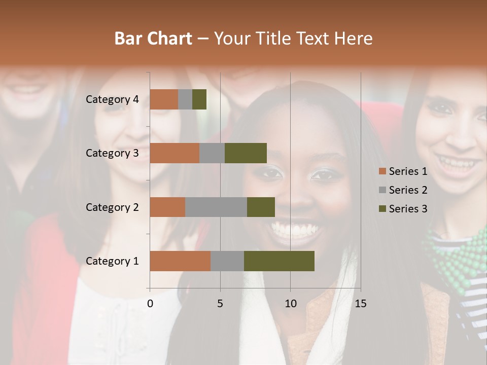 Multiethnic Person Girl PowerPoint Template