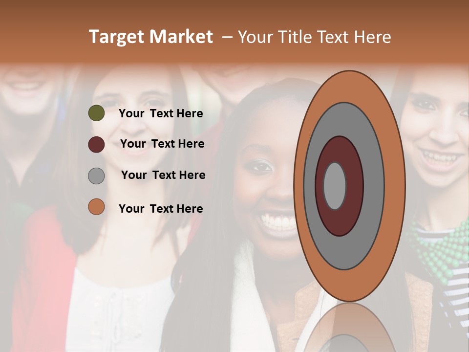 Multiethnic Person Girl PowerPoint Template