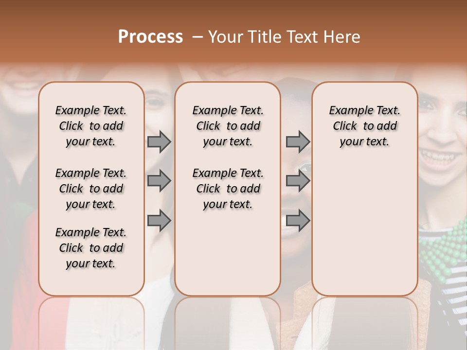 Multiethnic Person Girl PowerPoint Template