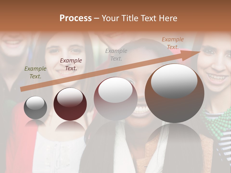 Multiethnic Person Girl PowerPoint Template