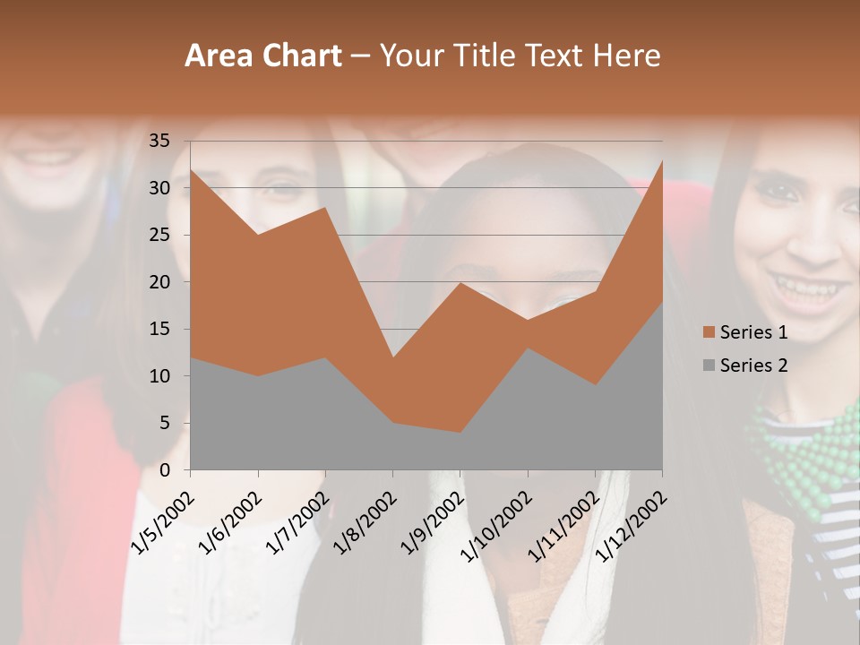 Multiethnic Person Girl PowerPoint Template