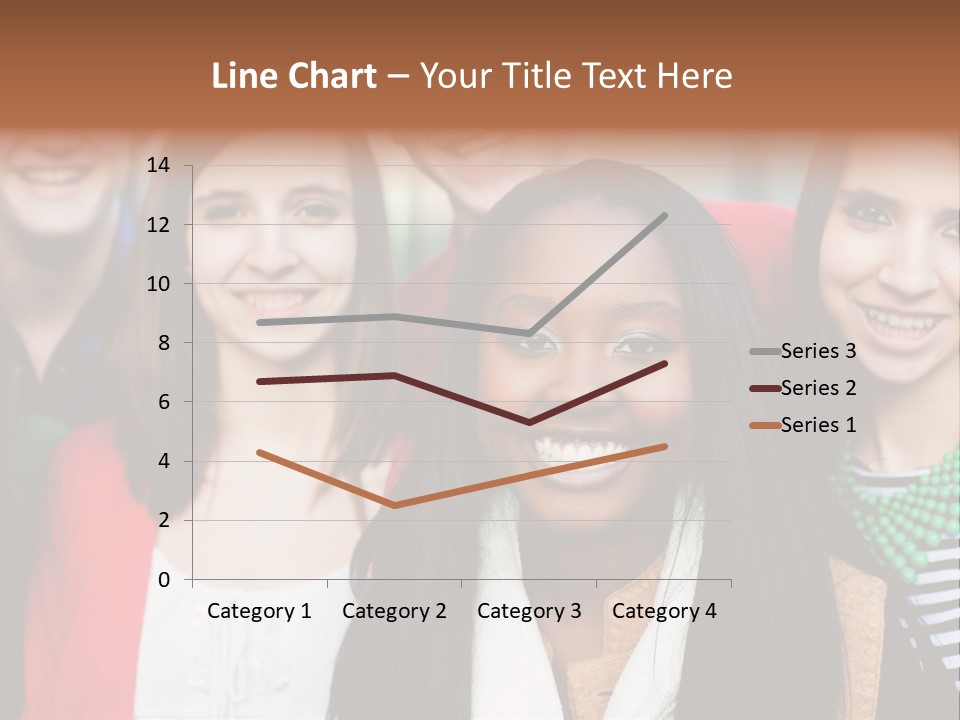 Multiethnic Person Girl PowerPoint Template