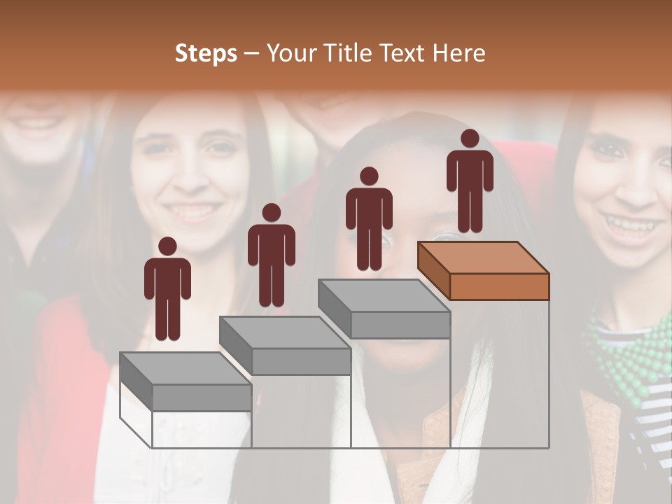 Multiethnic Person Girl PowerPoint Template
