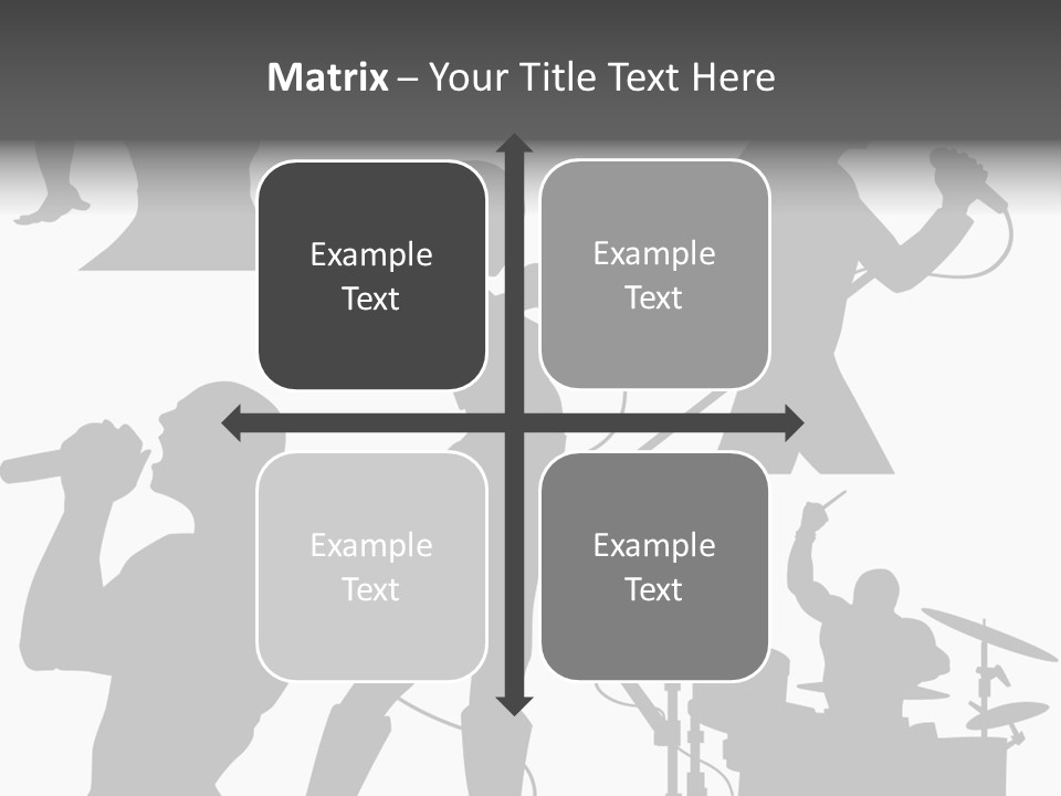 Male Drummer Party PowerPoint Template