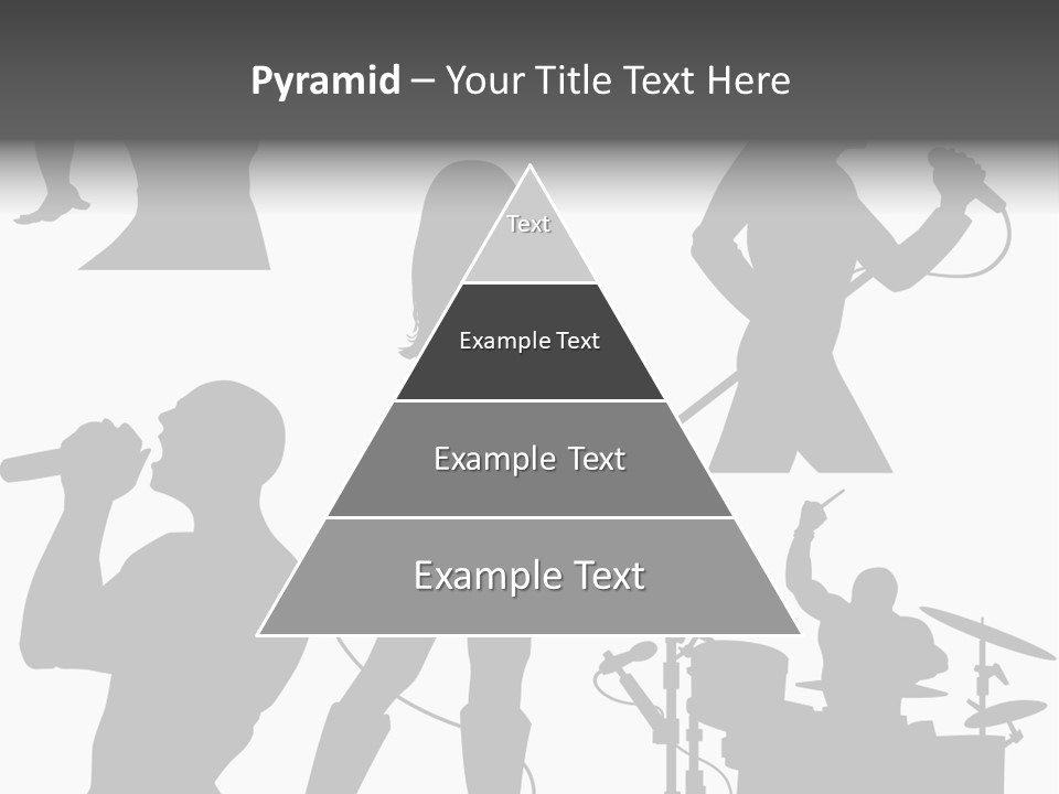 Male Drummer Party PowerPoint Template