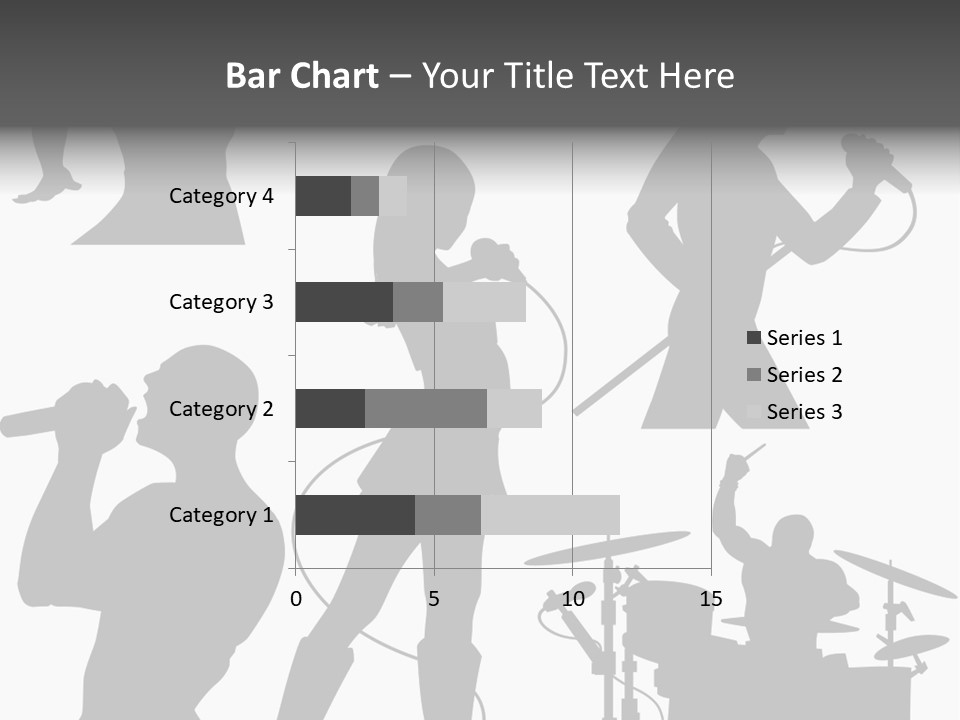 Male Drummer Party PowerPoint Template