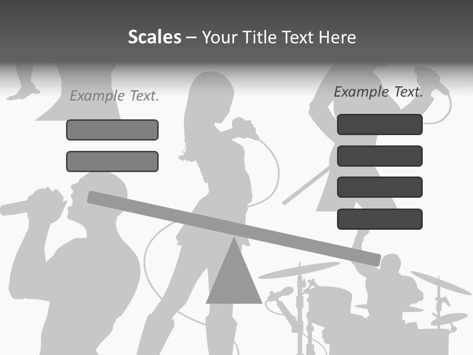 Male Drummer Party PowerPoint Template