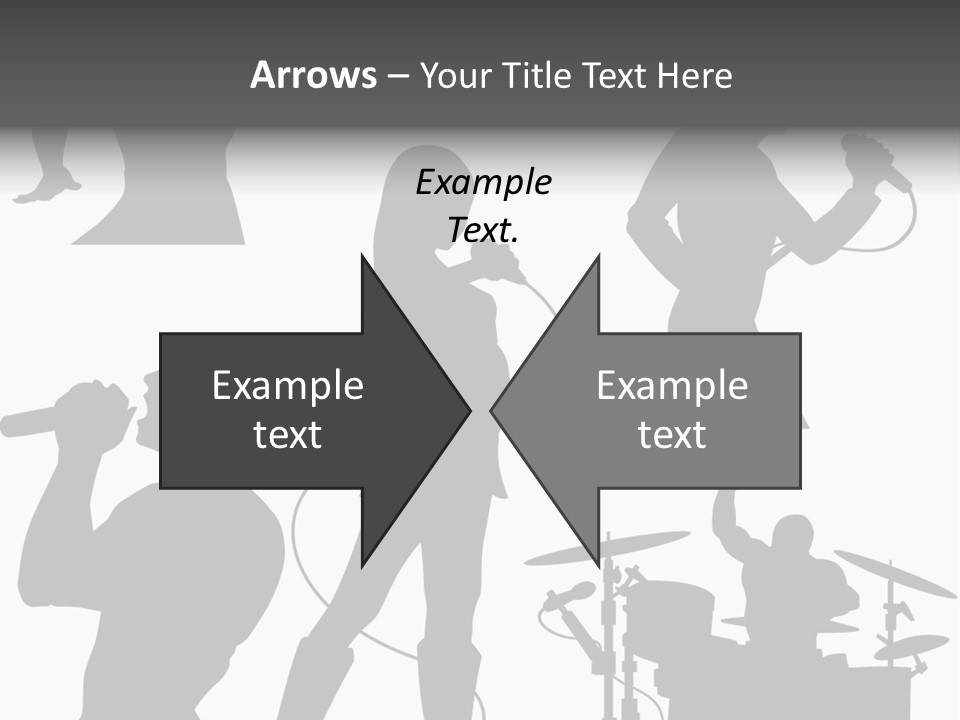 Male Drummer Party PowerPoint Template