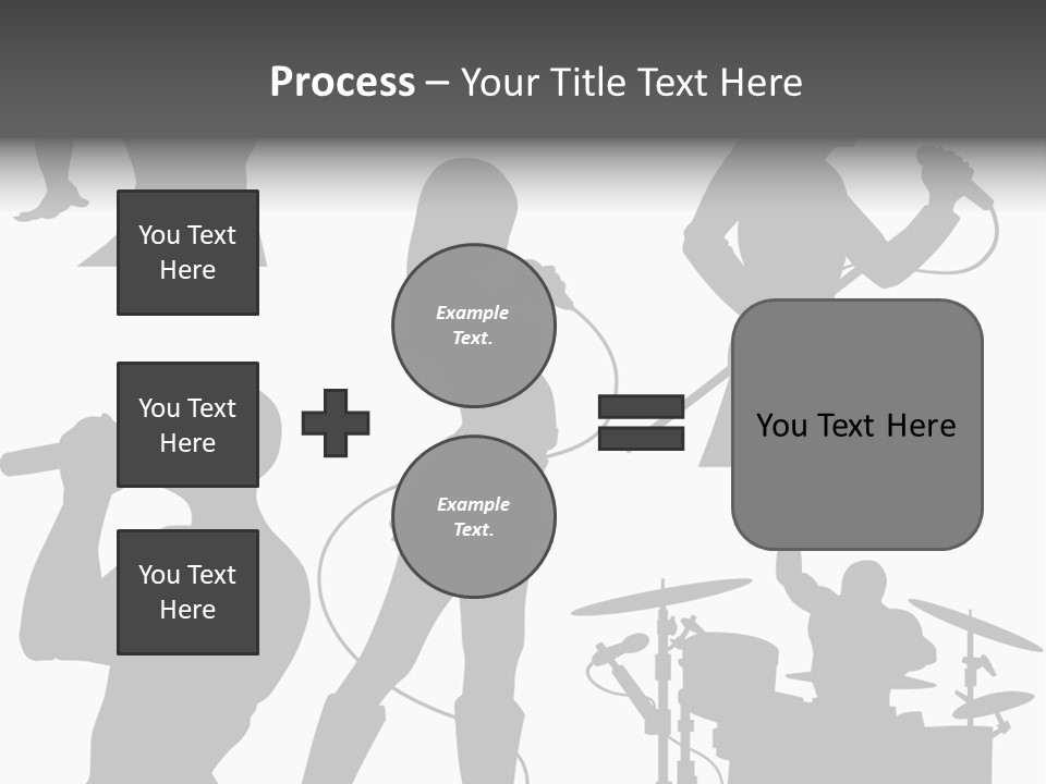 Male Drummer Party PowerPoint Template