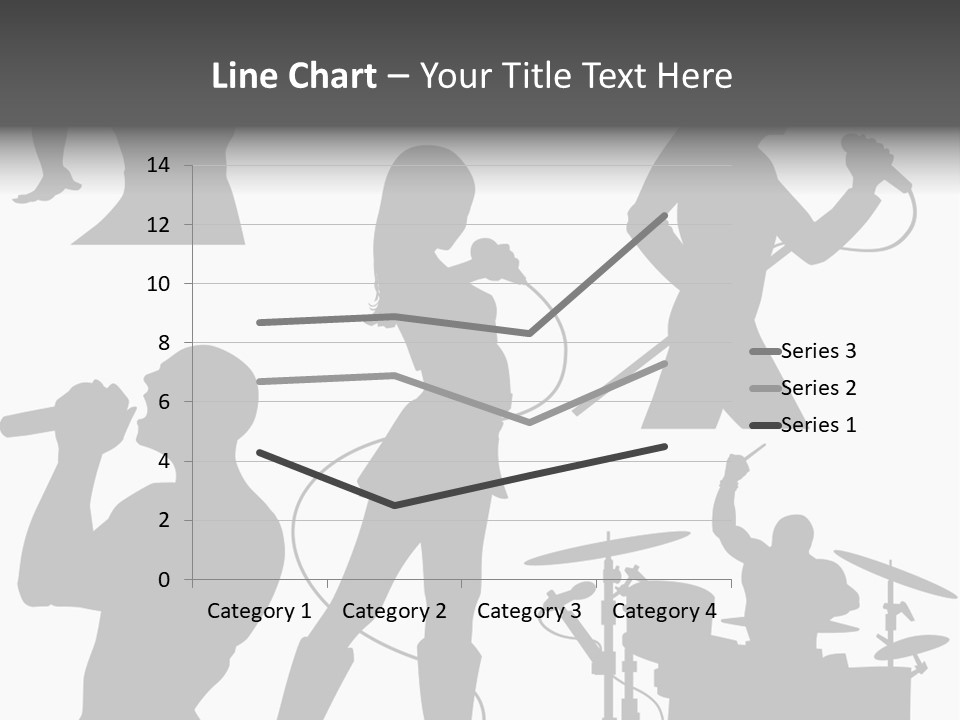 Male Drummer Party PowerPoint Template