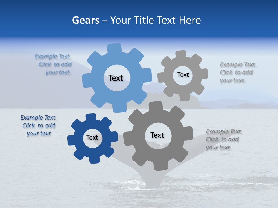 Power Alaska Spray PowerPoint Template