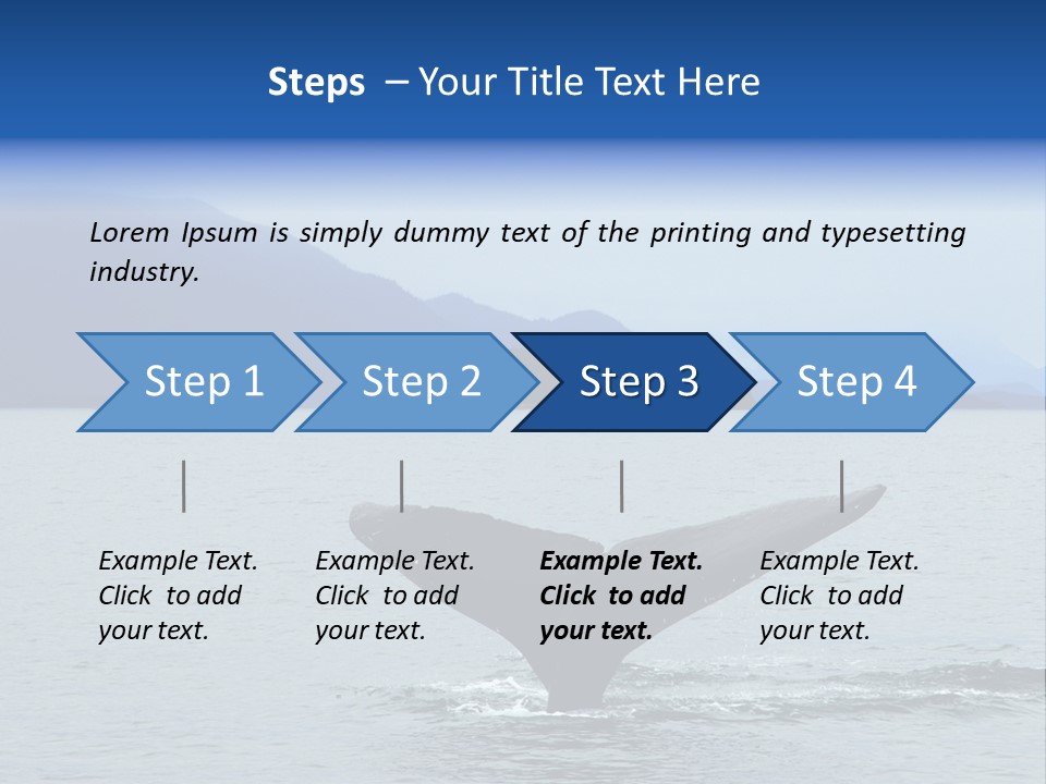 Power Alaska Spray PowerPoint Template
