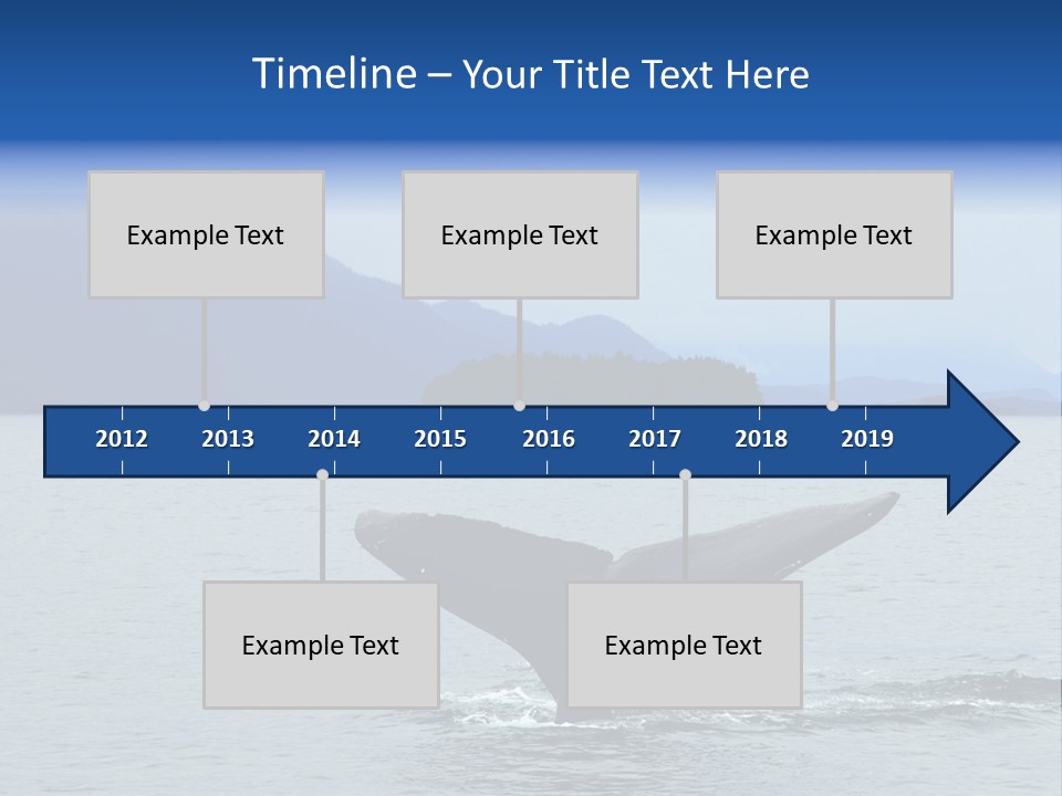 Power Alaska Spray PowerPoint Template