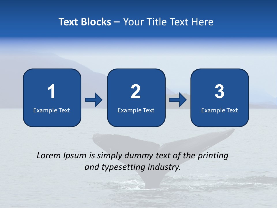 Power Alaska Spray PowerPoint Template