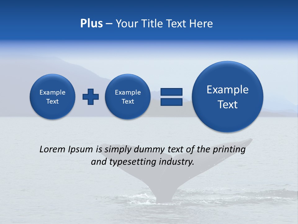 Power Alaska Spray PowerPoint Template