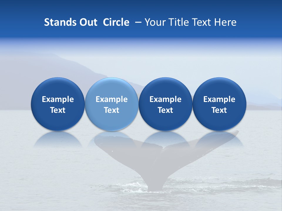 Power Alaska Spray PowerPoint Template