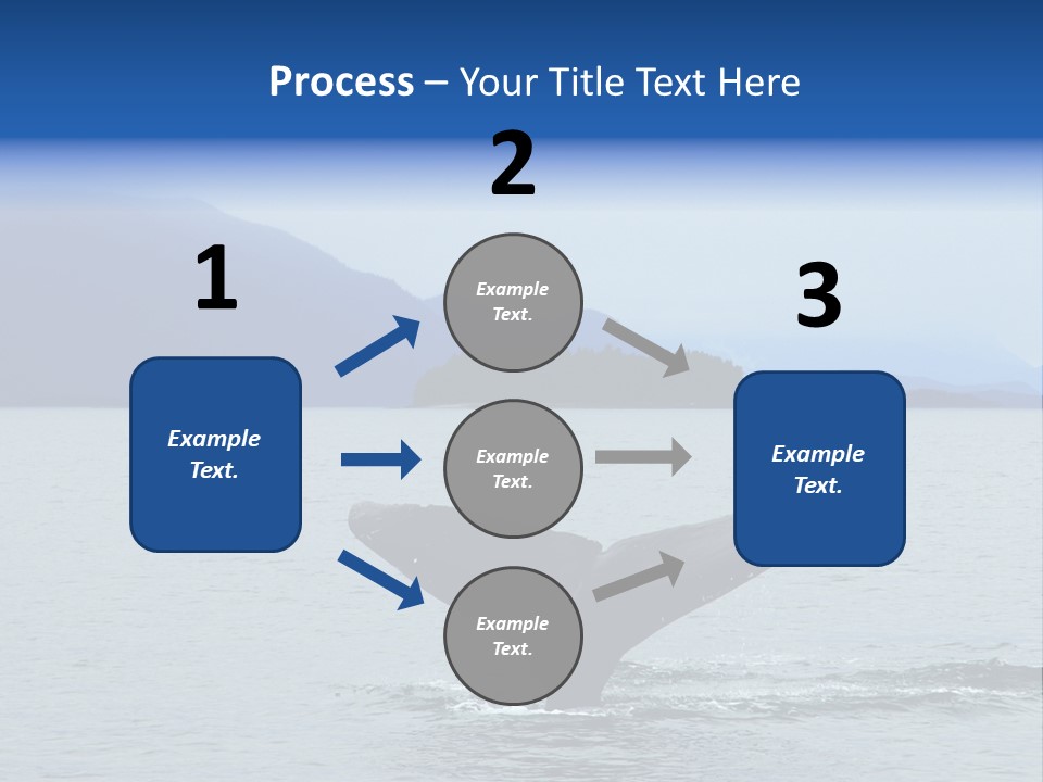 Power Alaska Spray PowerPoint Template