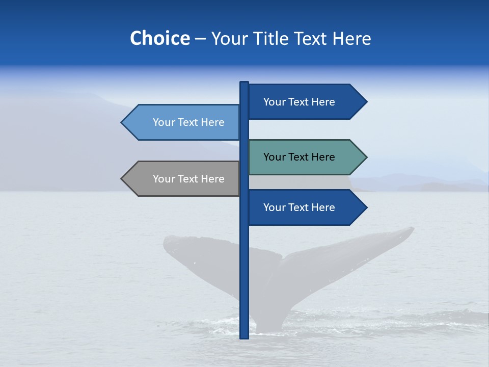 Power Alaska Spray PowerPoint Template
