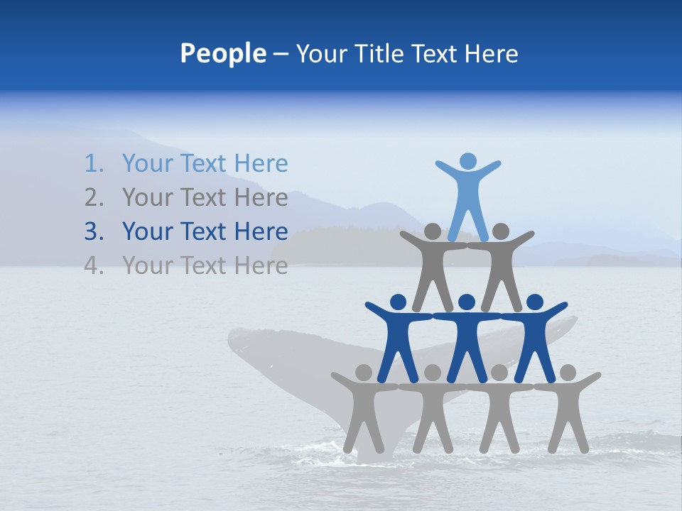 Power Alaska Spray PowerPoint Template