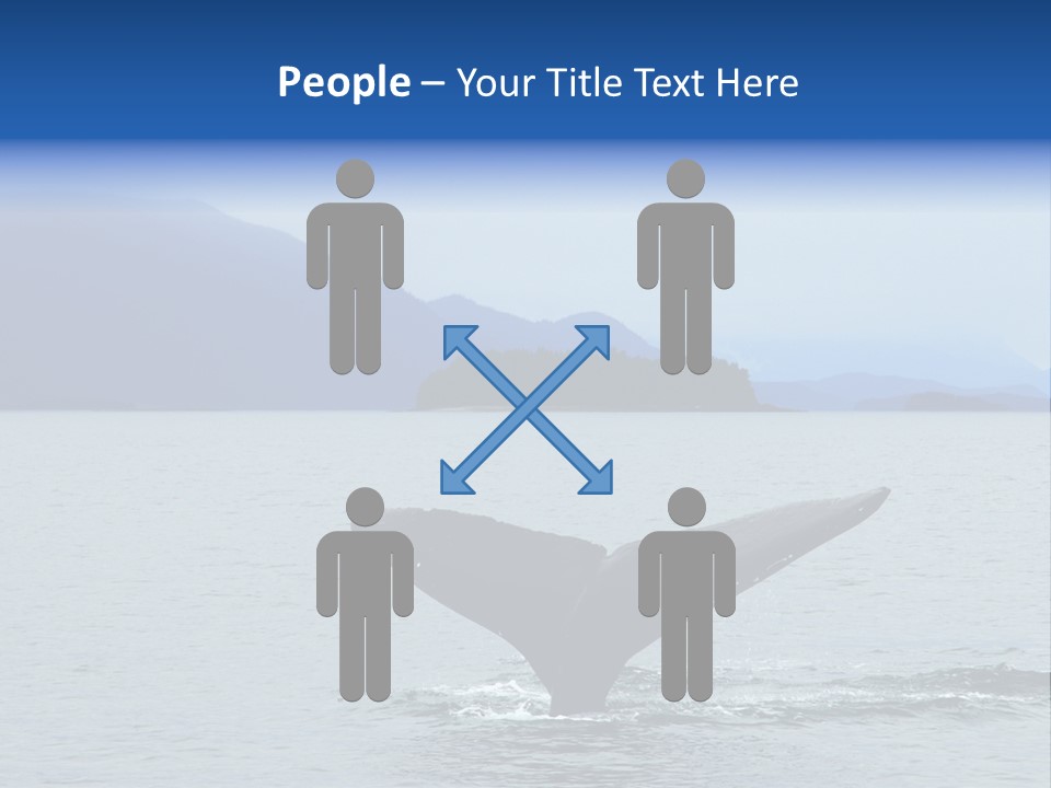 Power Alaska Spray PowerPoint Template