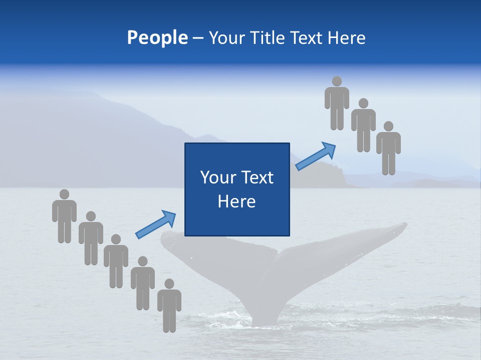 Power Alaska Spray PowerPoint Template