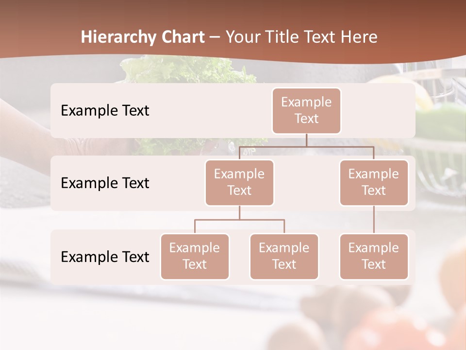 Kitchen Light Lettuce PowerPoint Template