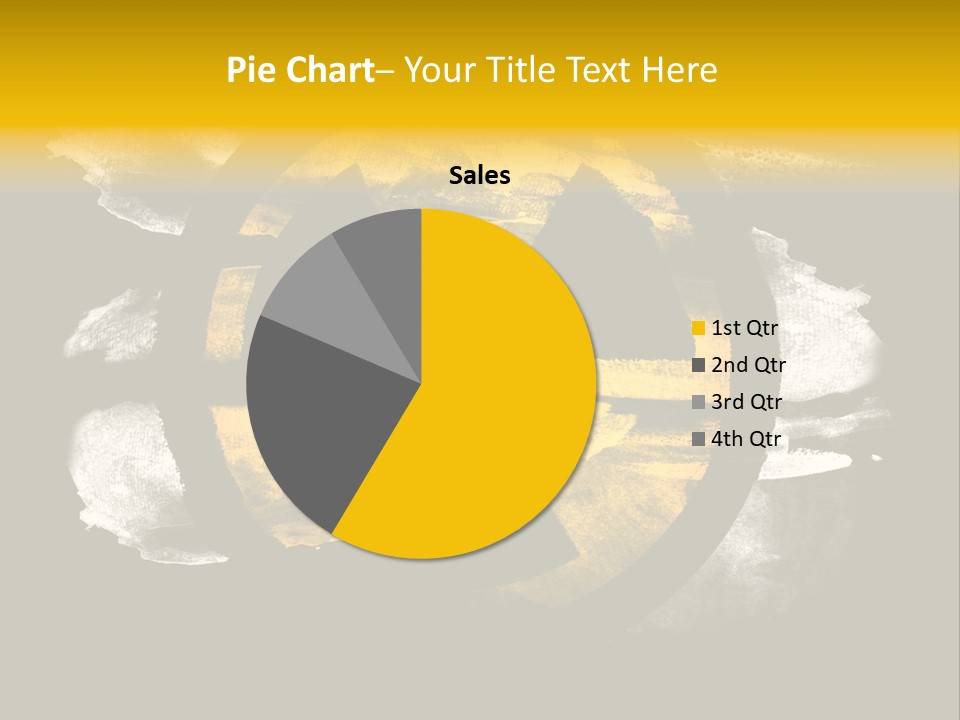 Industrial Symbol Atom PowerPoint Template