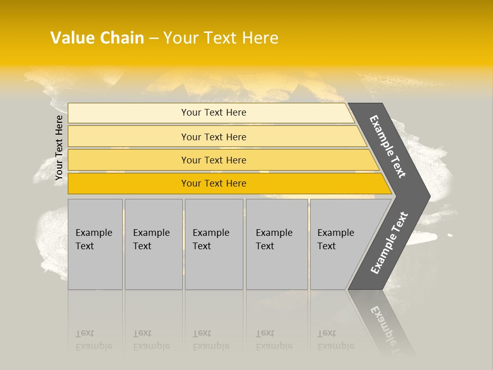 Industrial Symbol Atom PowerPoint Template