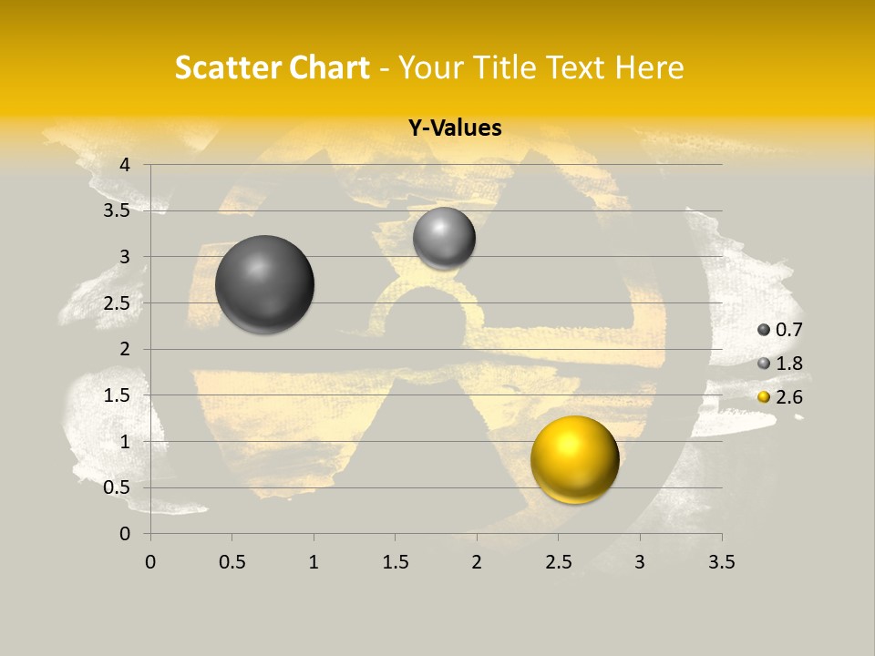 Industrial Symbol Atom PowerPoint Template