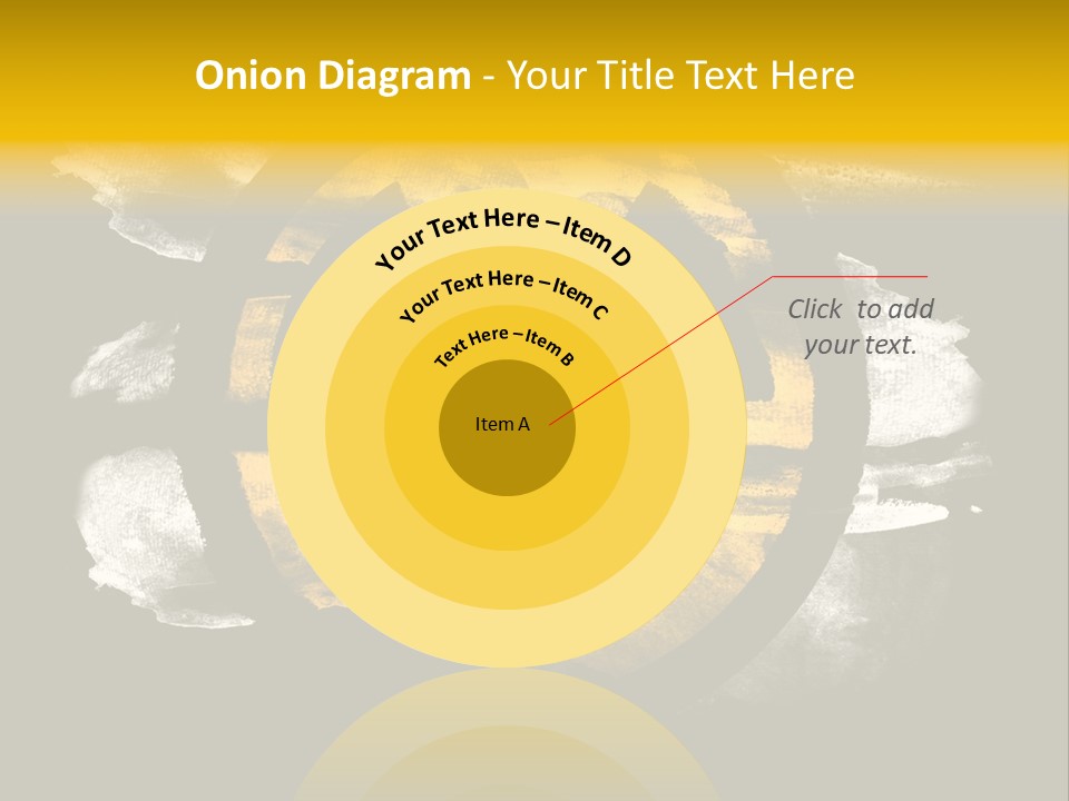 Industrial Symbol Atom PowerPoint Template