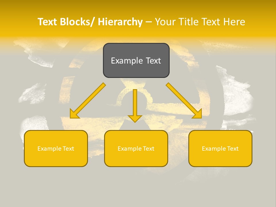 Industrial Symbol Atom PowerPoint Template