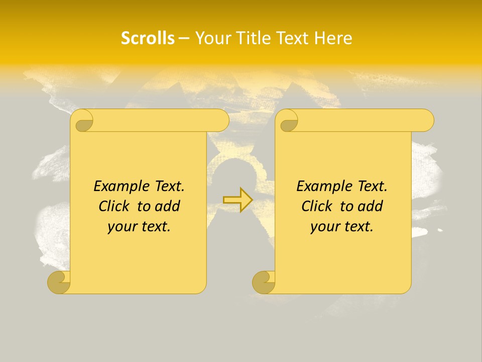 Industrial Symbol Atom PowerPoint Template