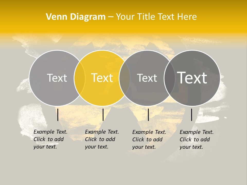 Industrial Symbol Atom PowerPoint Template