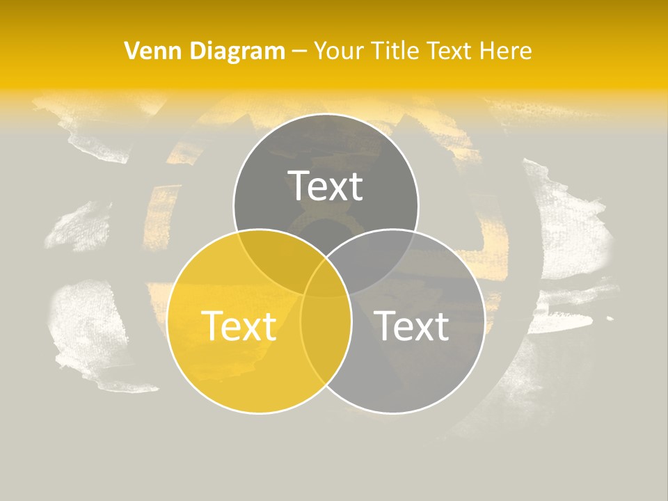 Industrial Symbol Atom PowerPoint Template