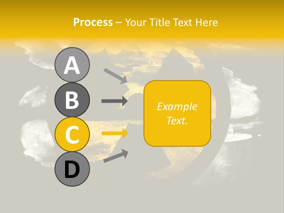 Industrial Symbol Atom PowerPoint Template