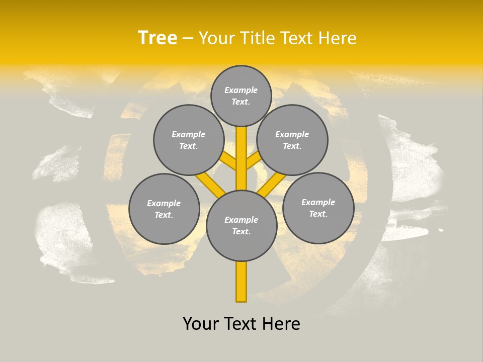 Industrial Symbol Atom PowerPoint Template
