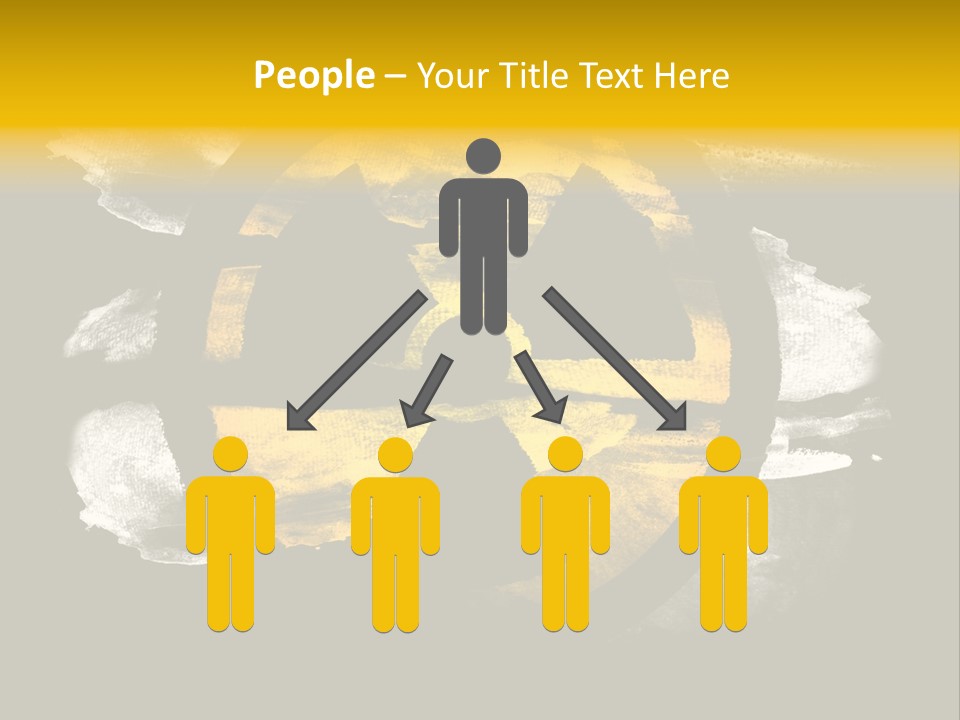 Industrial Symbol Atom PowerPoint Template