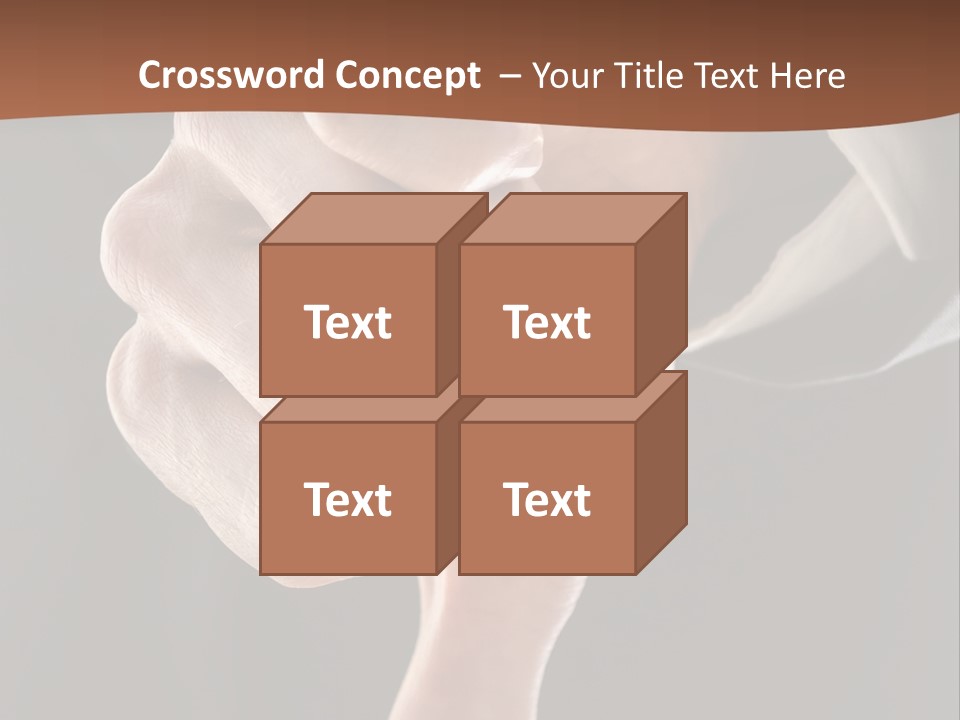 Refusing Disapprove Symbol PowerPoint Template
