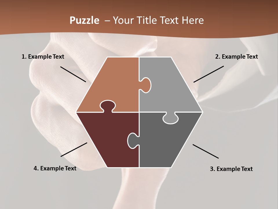 Refusing Disapprove Symbol PowerPoint Template