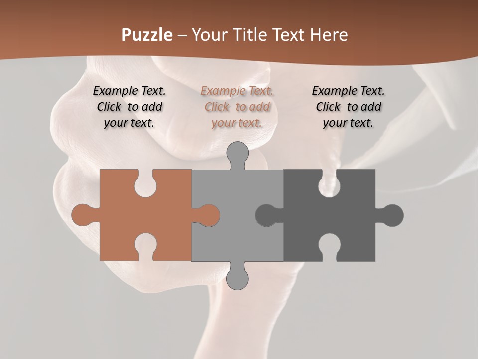 Refusing Disapprove Symbol PowerPoint Template