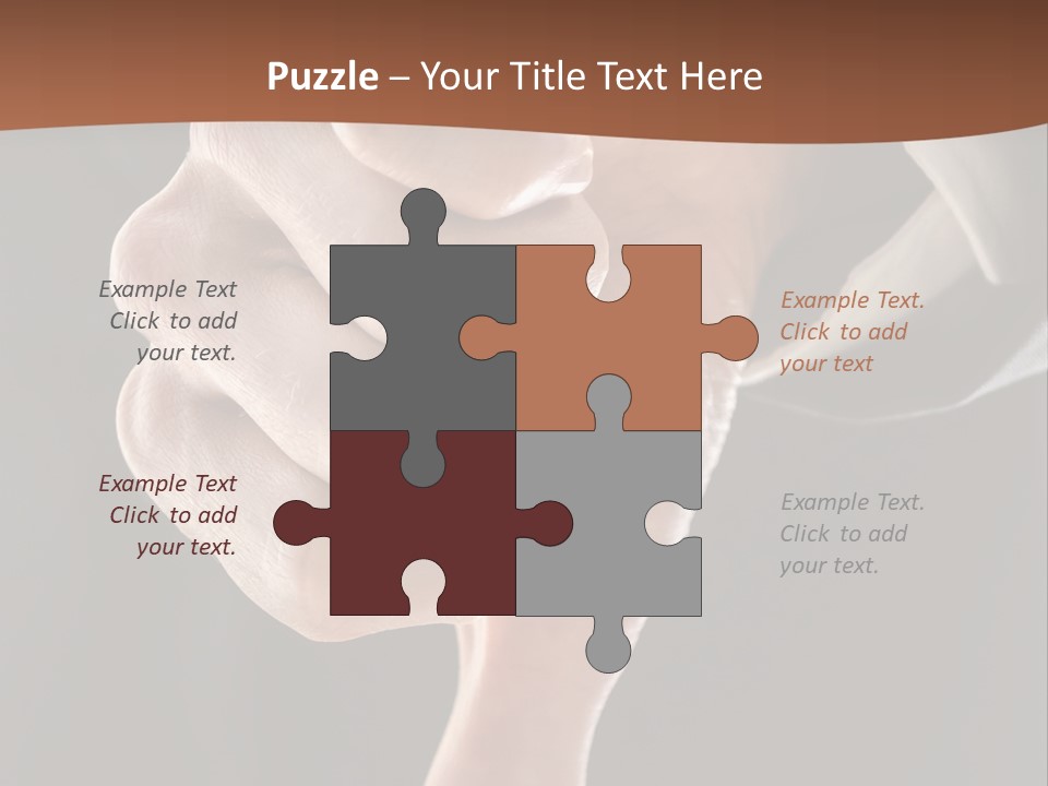 Refusing Disapprove Symbol PowerPoint Template